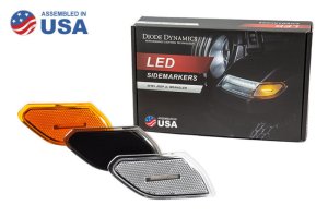 Jeep Gladiator Side Marker Light Assembly - Diode Dynamics - LED Sidemarkers - Amber - `20-`23